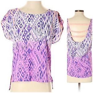 NEW American Eagle top southwest poncho shirt